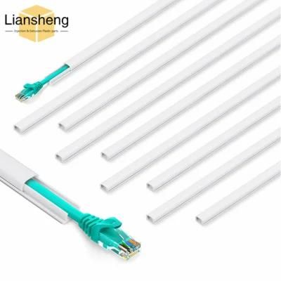 Flame Resistance PVC Pipe PVC Cable Trunking for Indoor and Outdoor Wiring