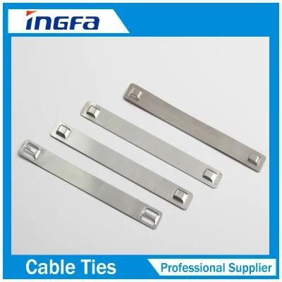 2019 Best Material Thickness 0.4mm Stainless Steel Cable Marker Plate