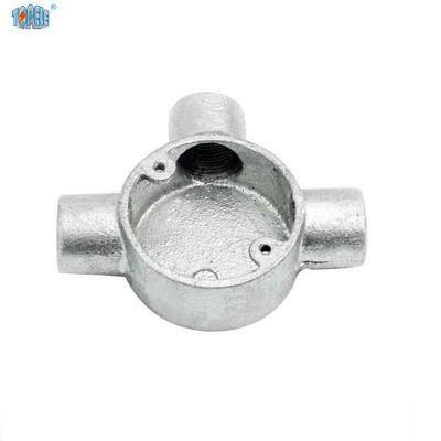 BS Malleable Iron 3 Way Tee Junction Box