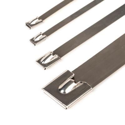 201 / 304 / 316 Ball Locking Stainless Steel Ties