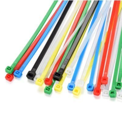 China Manufacturer Cheap Price All Sizes Nylon 66 PA66 Material Selflocking UL UV Rosh Plastic Cable Ties Nylon Cable Tie