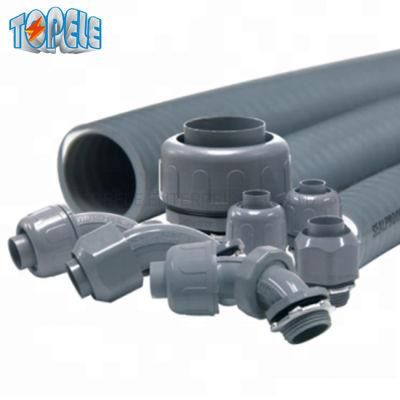 UL Standard 3/8&quot; - 2&quot; Non Metallic Flexible Conduit Fittings Non Metallic Liquid Tight Flexible Conduit Connector