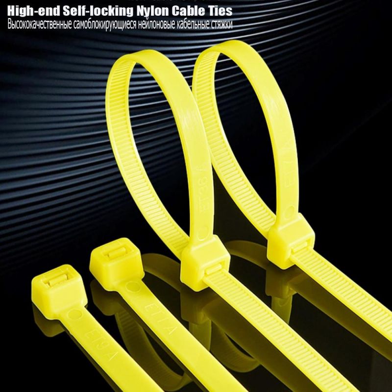 8X400mm 16inches Self-Locking Nylon Cable Ties
