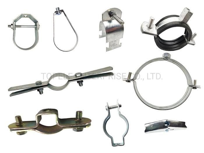 Factory Direct Sale Hot Selling Promotional Flexible Rubber Pipe Clamp/Rubber Lined Pipe Clips