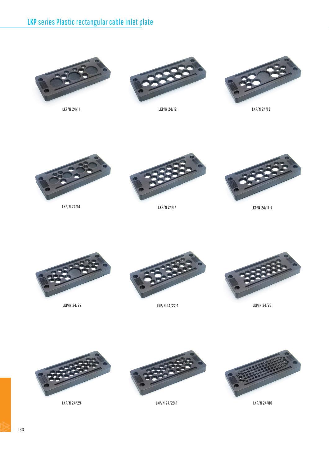 Lkp Series Plastic Rectangular Cable Entry Plate Cable Entry Platforms