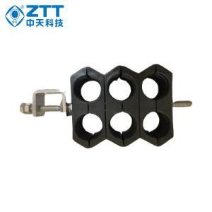 Through Core Type Feeder Clamps for 7/8&quot; Cables Double-Hole 3 Rows (6&khcy; 7/8&quot;)