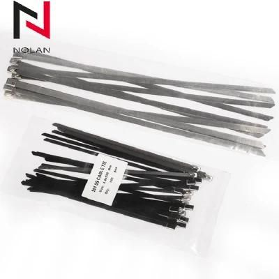Epoxy Coated Ball Lock Type Stainless Steel Cable Ties