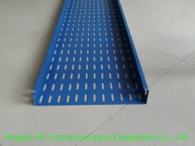 Blue Powder Coated Cable Connector Cable Tray Accessories