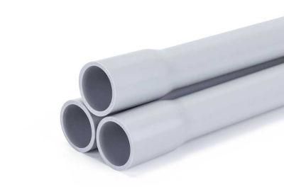 Manufacturer Plastic 20mm 25mm PVC Electrical Pipe for Conduit Wiring