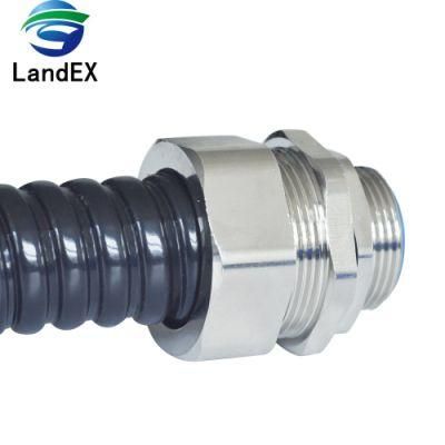Brass Nickel Plated Metal Hose Fittings Made in China