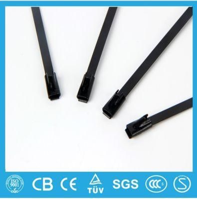 Supply 304 Stainless Steel Cable Tie Fully Epoxy Coated