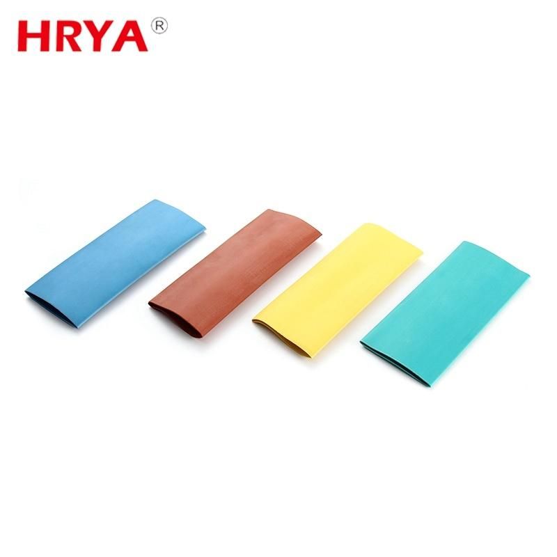 60mm Colourful Heat Shrink Cable Tube, PVC Colored Heat Shrink Tube Sleeving