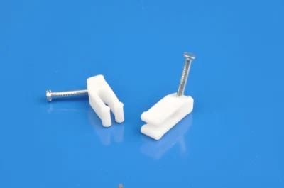 Telphone Wire Clips (PE, WHITE)