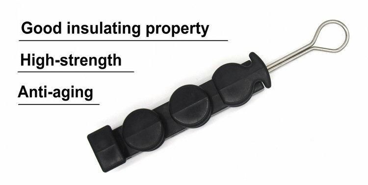 FTTH Accessories Plastic Cable Anchor Clamp