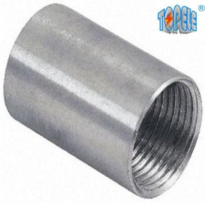 Seamless Steel Pipe Electro Zinc Plating IMC Conduit Coupling to Connect Conduit 1/2&quot;-4&quot;