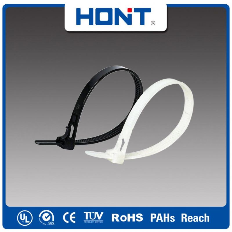 Ht-7.6X250 Releasable Cable Nylon Cable Ties with SGS