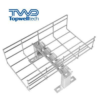 Hot DIP Galvanized 400mm 500mm 600mm 800mm Basket Cable Tray Best Price Gi Cable Tray