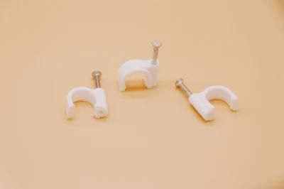 Electrical Appliance Cable Fixed Hanger Telecom Equipment Desk Organizer Nail Clip OEM