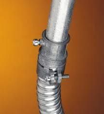 Steel Galvanized EMT to Flex Coupling with UL