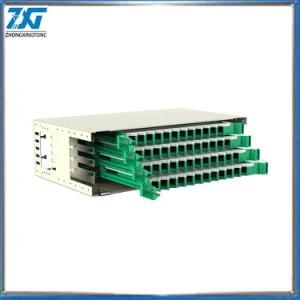 48 Cores Rack Mounted Fiber Optic ODF Patch Panel