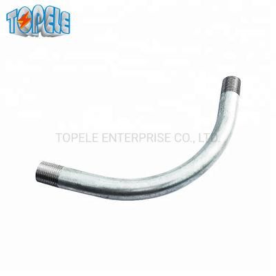 Factory Price Rigid Conduit 90 Degree Elbow IEC61386 20mm-110mm Hot DIP Galvanized for Chile Market