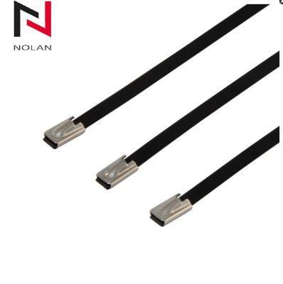 Hot Sale 316 Stainless Steel Marker Tag Cable Tie Coated Stainless Steel Ties