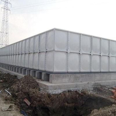 50 Cubic Meter Fiberglass FRP Bolted Drinking Grade Square Well GRP Water Storage Tank