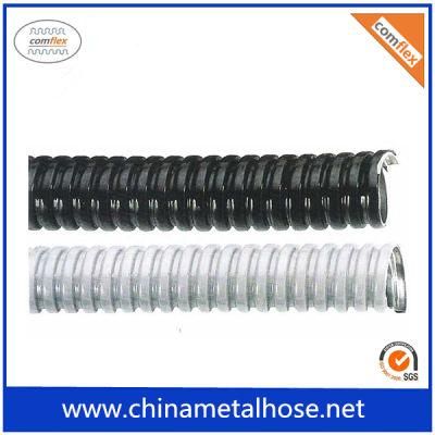 High Quality PVC Coated Flexible Squarelock / Interlock Conduit