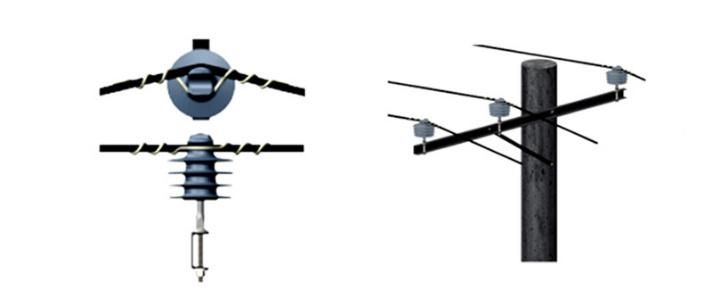High Quality PVC Plastic Single Angle Side Ties