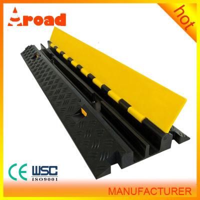 Two Channel Rubber Cable Protector Bridge with CE