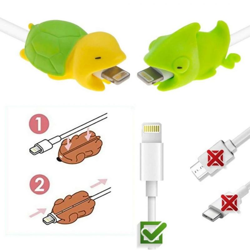 Animal Phone Accessory Dream Cute Cable Bite Cord Protector