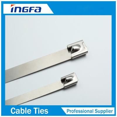 Uncoated Stainless Steel Ties Cable Strap for Industry Application 7.9X250mm