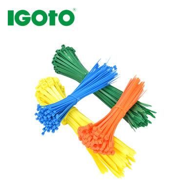 Factory Hot Sale Free Sample Self Lock 100PCS Package Nylon 66 Cable Tie Wrap (CE RoHS)