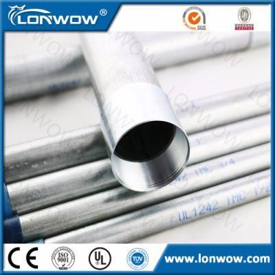 UL Listed Intermediate Steel Conduit for Protecting Wire and Cables