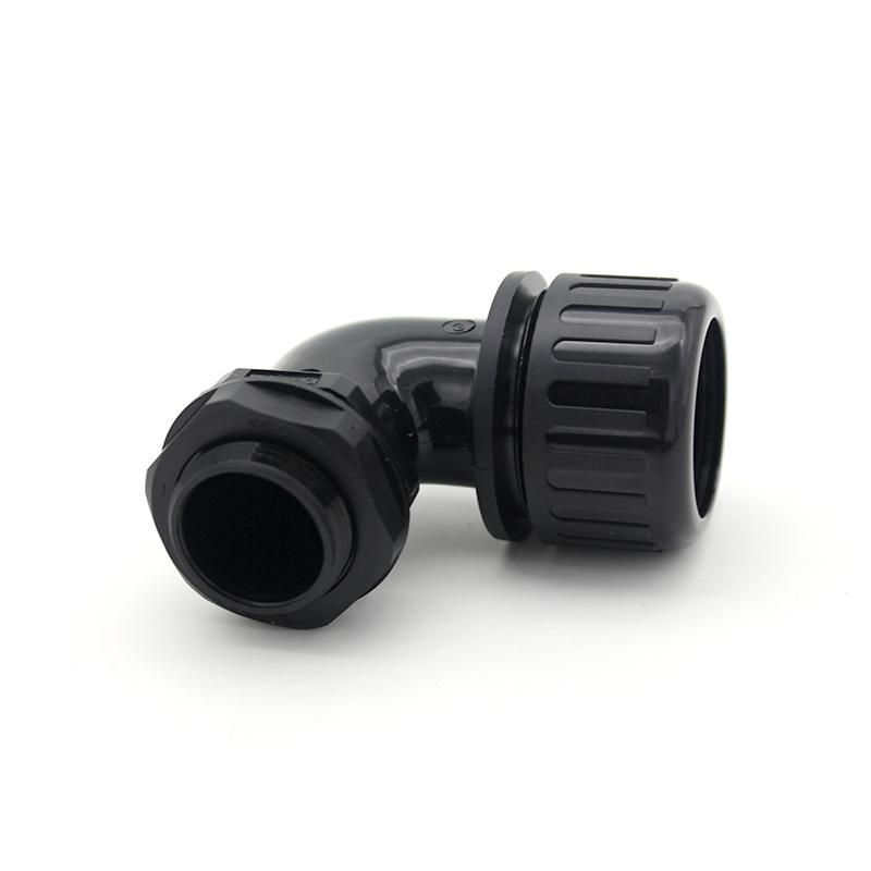 IP68 Nylon 90 Degree Cable Gland M Type Plastic Waterproof Cable Gland