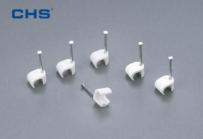 Nc4*6 4-6mm Coaxial Cable Clip Nail Cips Wiring Clips