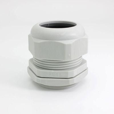 IP68 Connector Wire Joints Waterproof Plastic Nylon Cable Gland Grey Black and Colour with Locknuts Pg and M