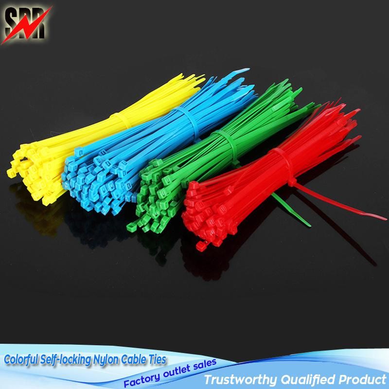 High Quality Colorful Self-Locking Nylon66 Cable Ties