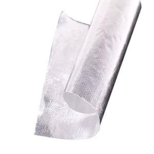 Good Quality Functional Textiles Glass Fibre Braid Sleeves Coated Aluminum Film Hose Wrap Protection