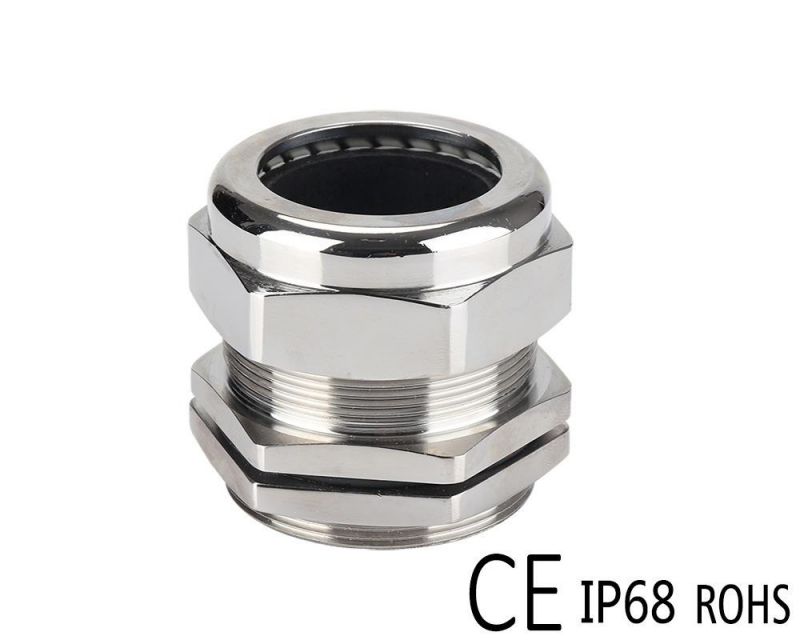 Brass Cable Connector Metal Material CE, IP65