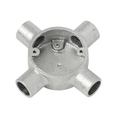 Malleable Iron 20mm 25mm/Aluminum 3/4&quot; 1&quot; 4-Way Cross Junction Box