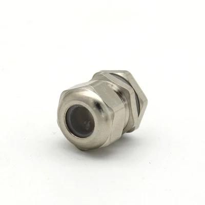 IP68 Silicone Rubber G NPT M Pg Inch Brass Cable Gland with LED