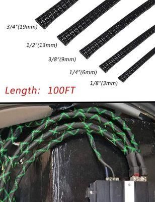 Cable Management Sleeve Cable Organizer Braided Cable Sleeving