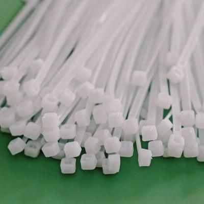 100PCS/Bag White 7.6X200-7.6X700mm Self Locking Zip Plastic Ties Nylon Cable Tie Factory
