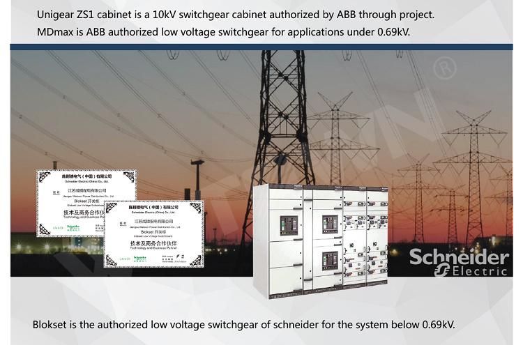 Blokset Low-Voltage Switchgear Panel 400A~6300A Electric Switchboard