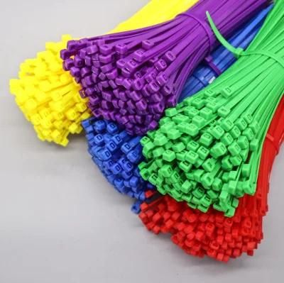 Plastic 2.5X100-3.6X300 Ties Accessories Zip Products PA66 Nylon Cable Tie with RoHS Factory