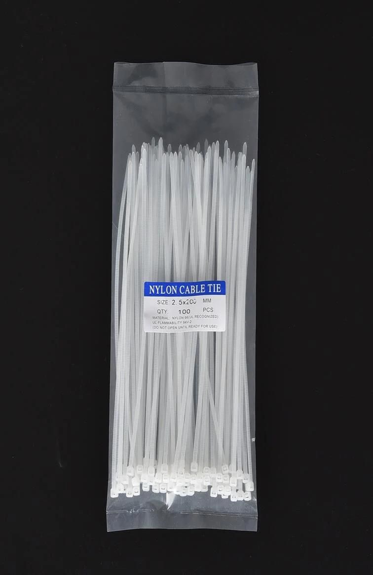 100PCS Heavy Duty Self Locking Nylon Cable Ties