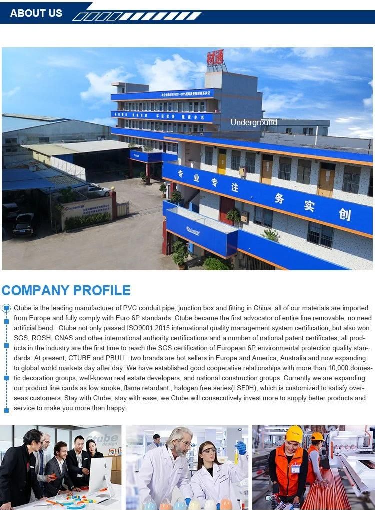 Low Smoke Zero Halogen LSZH Flexible Nonmetallic Corrugated Conduit Pipe