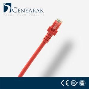 3m Snagless Red UTP Cat5e LSZH Ethernet Patch Cord with RJ45