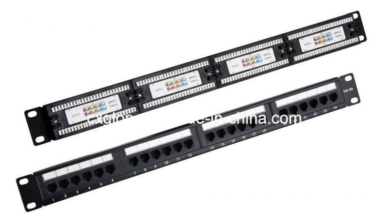 Cat. 5e 24/48 Port Patch Panel